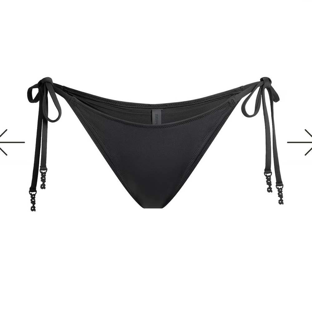 SKIMS Black Bikini Bottom